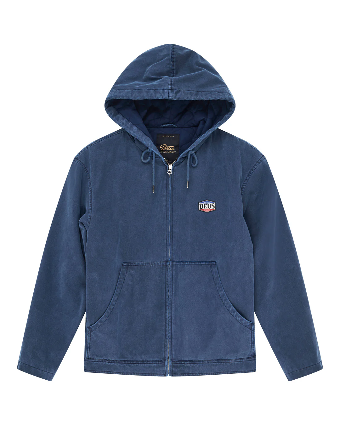 Watson Hooded Jacket - Indigo - Image 3