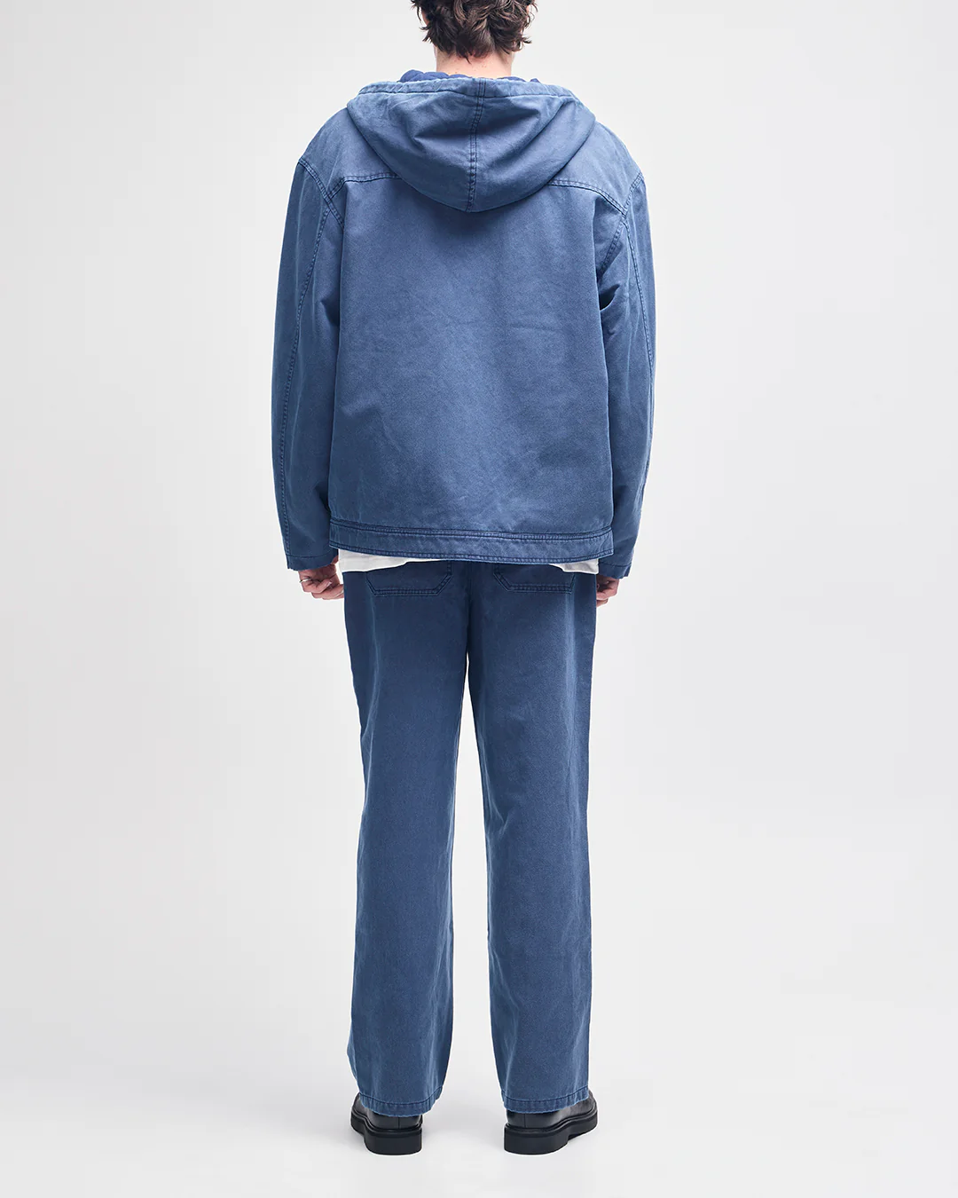 Watson Hooded Jacket - Indigo - Image 5