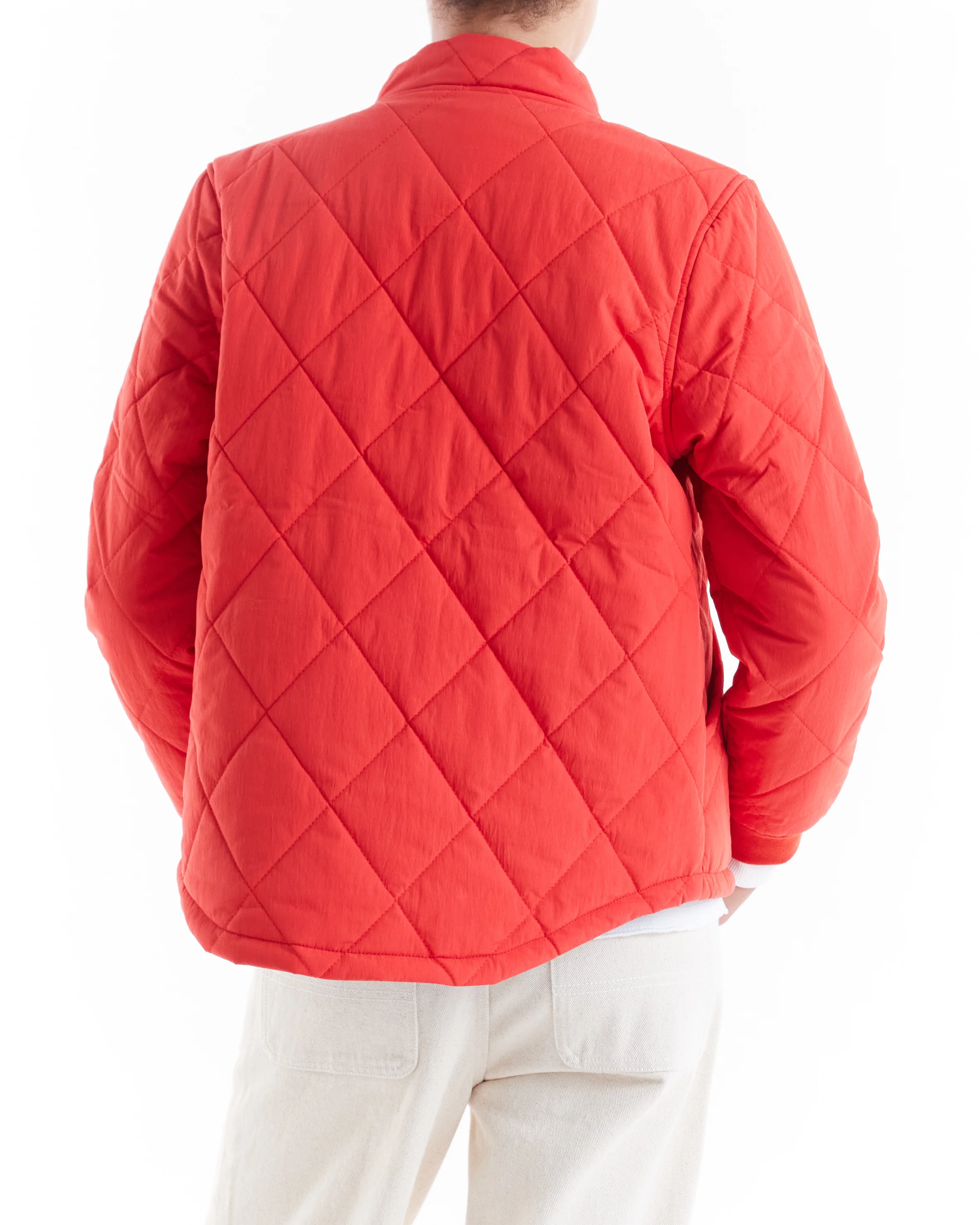 Wisdom Quilted Jacket - Valiant Red - Image 2