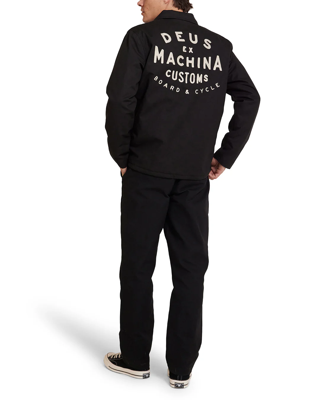 Workshop Coach Jacket - Black - Image 5