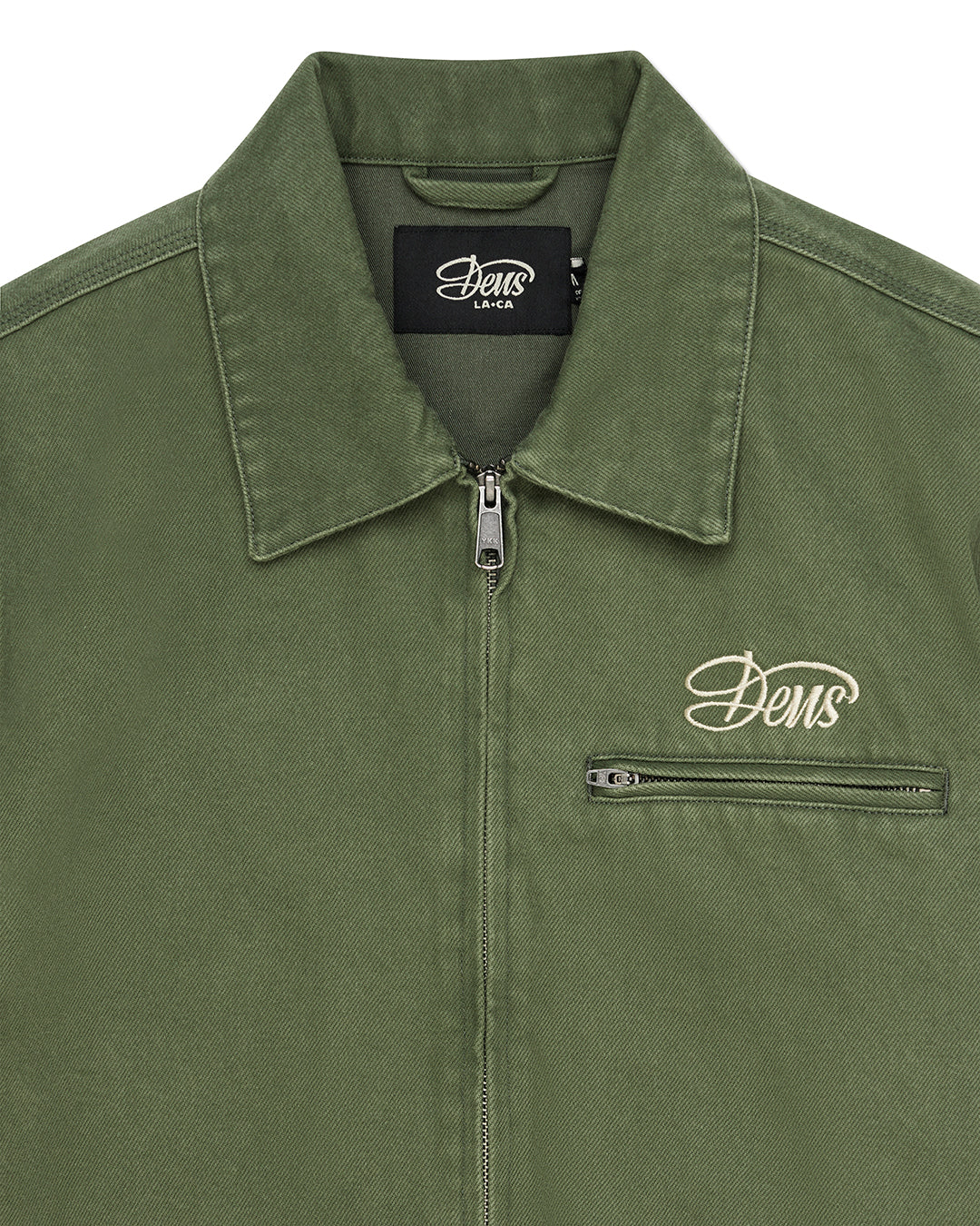 Workwear Overdye Jacket - Cypress Green - Image 6