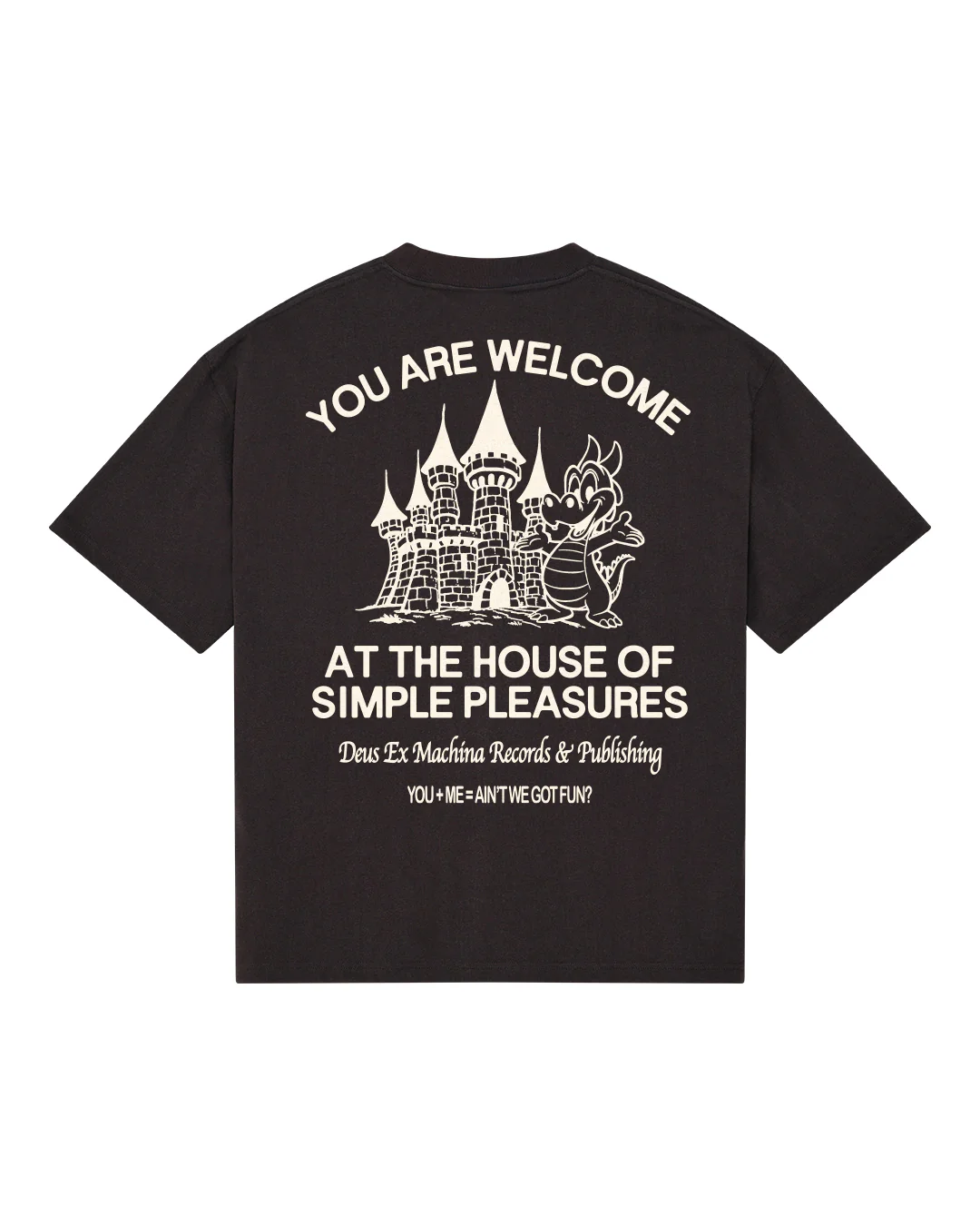 You Are Welcome Tee - Anthracite - Image 2