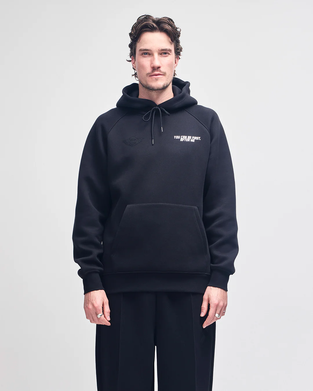 You Can Be First Hoodie - Black - Image 2