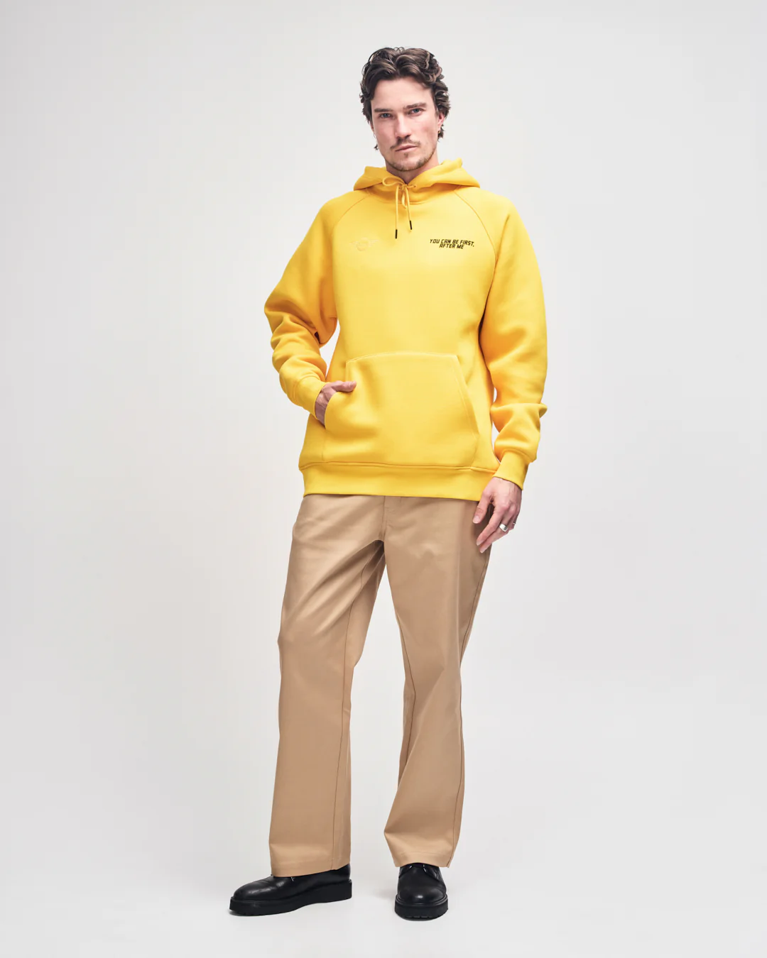 You Can Be First Hoodie - Spectra Yellow - Image 5