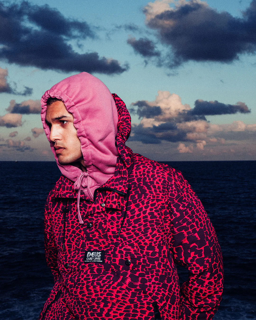 Zanzibar Windstopper - Raspberry